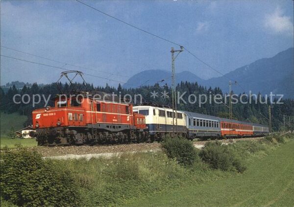 Eisenbahn Elektro-Lokomotiven 1020.029-3 + 111-21
