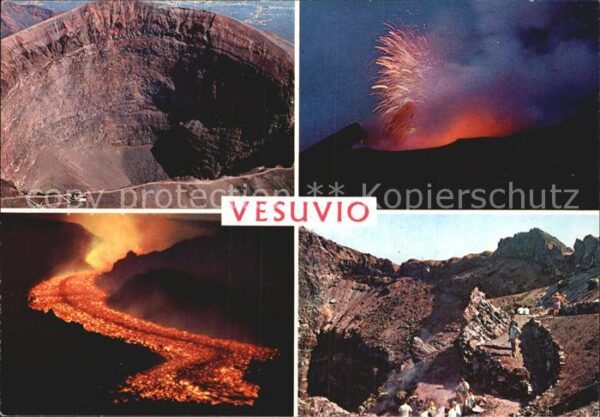 Vulkane Geysire Vulcans Geysers Vesuvio Napoli