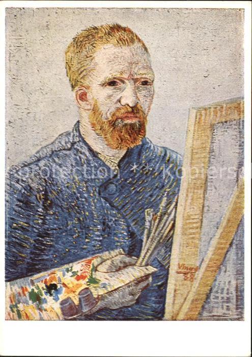 Van Gogh Vincent Selbstporträt 1888 Verlag-Bruckmann-Nr.