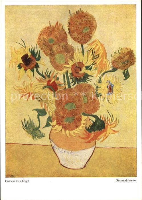 Van Gogh Vincent Sonnenblumen Verlag-Wiechmann-Nr. 228