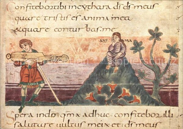 Religion Bild zu Psalm 42/4-5 Landesbibliothek S