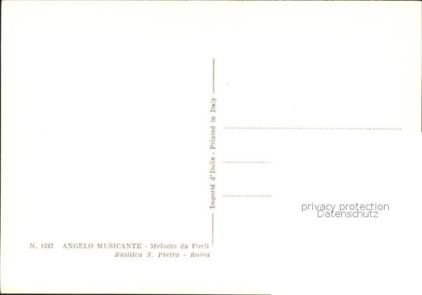 Kuenstlerkarte Melozzo da Forli Angelo Musicante – Bild 2