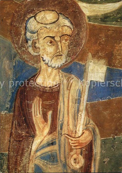 Religion Apostel Petrus Freske der Krypta um 116