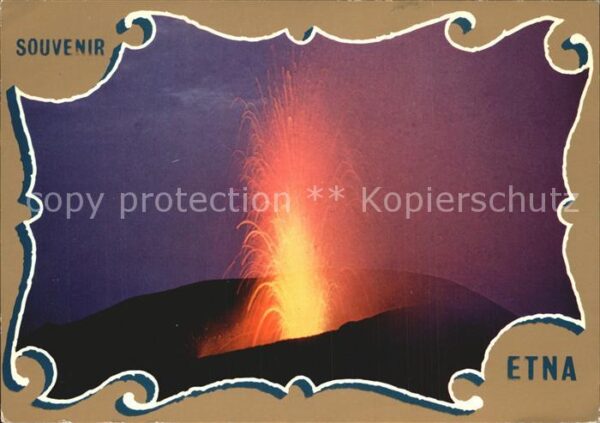 Vulkane Geysire Vulcans Geysers Etna Esplosione