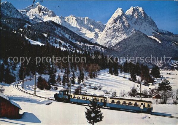 Zugspitzbahn Zahnradbahn Garmisch-Partenkirchen Höll