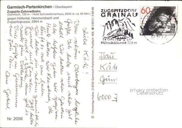 Zugspitzbahn Zahnradbahn Garmisch-Partenkirchen Höll – Bild 2
