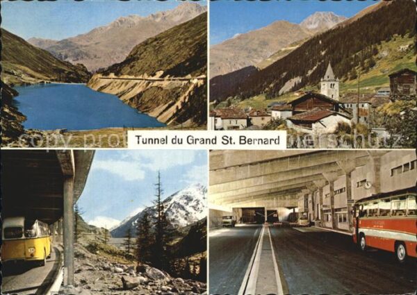 Autobahn Tunnel du Grand St. Bernard