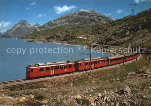 Eisenbahn RhB Bernina-Express Lago Bianco ABe 4/4