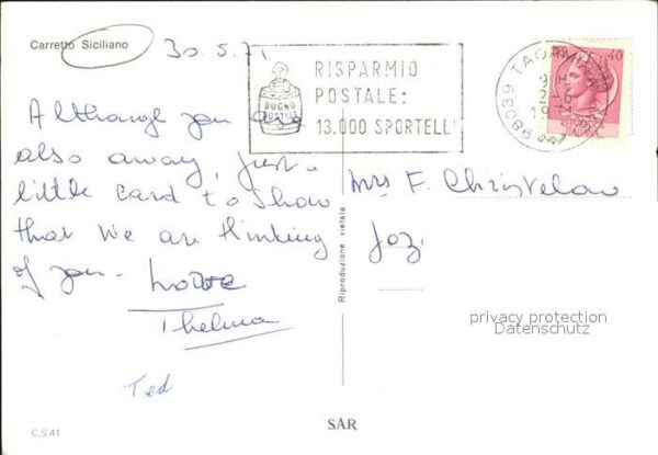 Pferde Carretto Siciliano Trachten – Bild 2