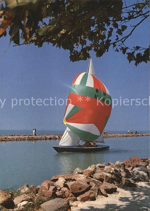 Segelboote Balaton