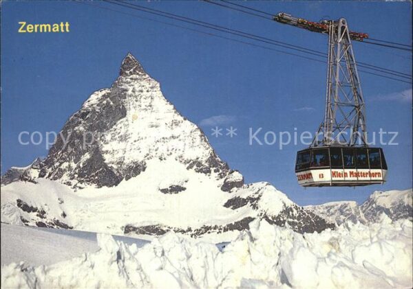 Seilbahn Klein Matterhorn Zermatt