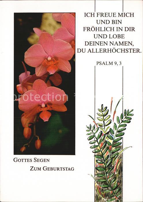 Blumen Geburtstag Psalm 93