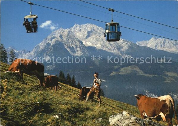 Seilbahn Jenner Watzmann Hochkalter