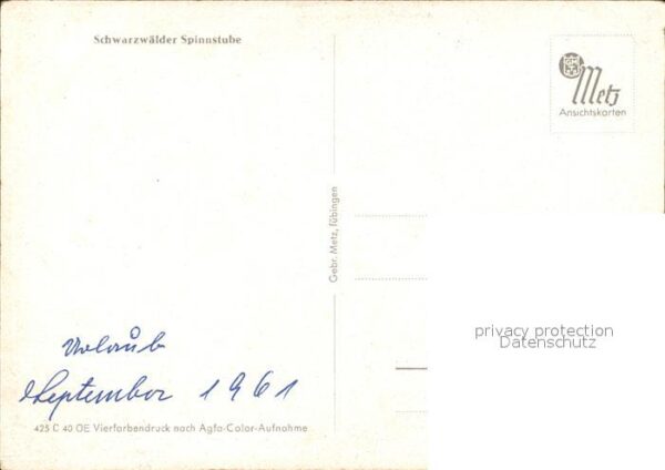 Spinnrad Spinnstube Schwarzwald – Bild 2