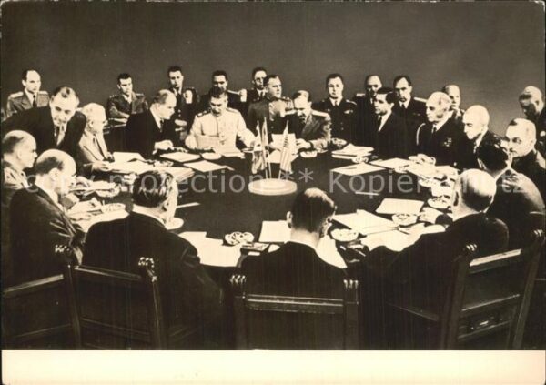 Politik Geschichte Cecilienhof Potsdamer Abkommen Historis