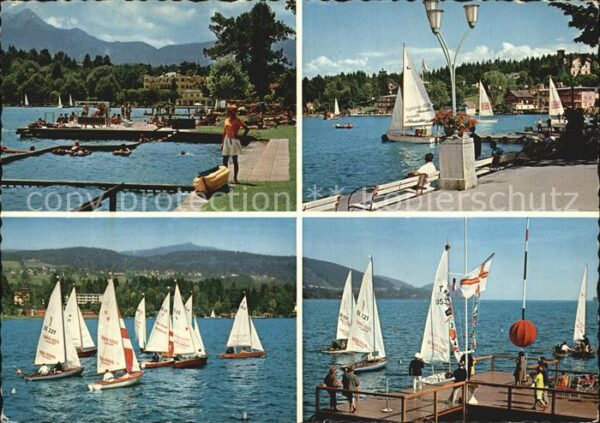 Segelboote Segelsport Wörthersee Kärnten
