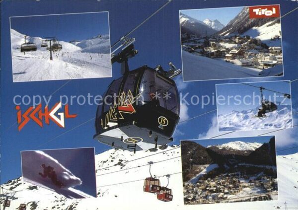 Seilbahn Ischgl Paznaun Tirol