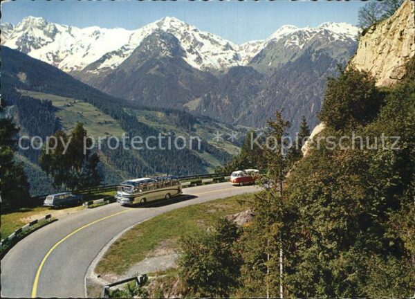 Postbus Alpenstrasse Mittersill Pass Thurn nach