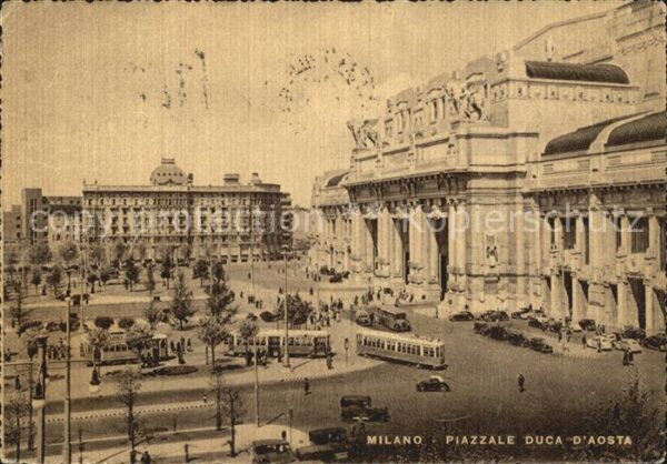 Strassenbahn Milano Piazzale Duca d_Aosta