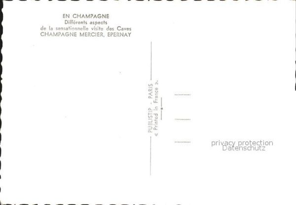 Alkohol Caves Champagne Mercier Epernay – Bild 2