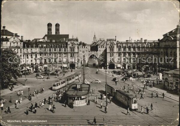 Strassenbahn München Karlsplatzrondell