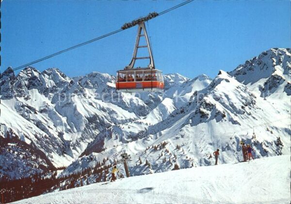 Seilbahn Fellhorn Oberstdorf Birgsautal