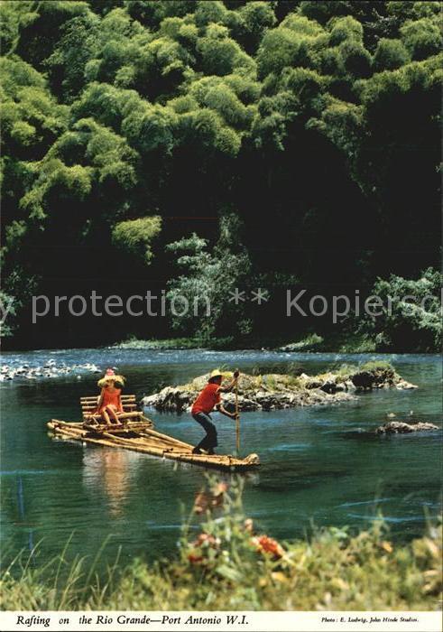 Boote Flösserei Rafting Rio Grande Port Anton