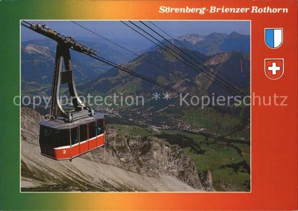 Seilbahn Sörenberg Brienzer Rothorn