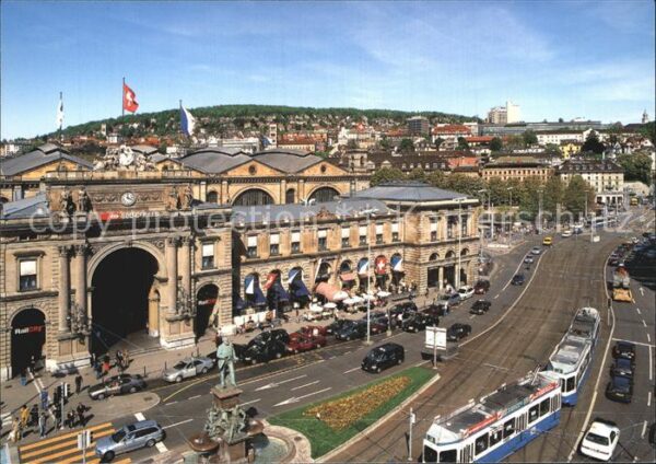 Strassenbahn Zürich Hauptbahnhof