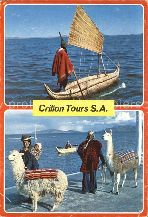 Boote Lama Bolivia Lake Titicaca Crillon Tour