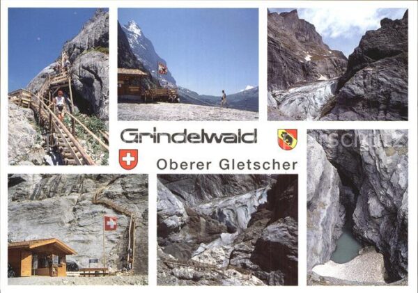 Gletscher Grindelwald Oberer Gletscher