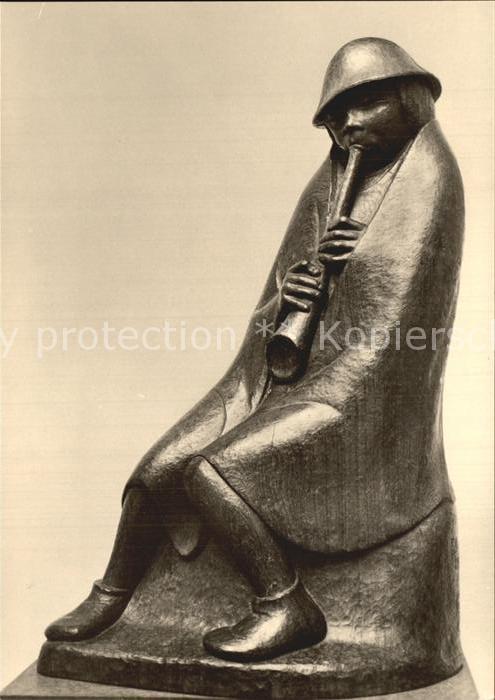 Bildhauerei Steinmetz Ernst Barlach Der Flötenspieler