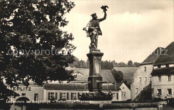 Lauenstein Erzgebirge Falkenjägerbrunnen