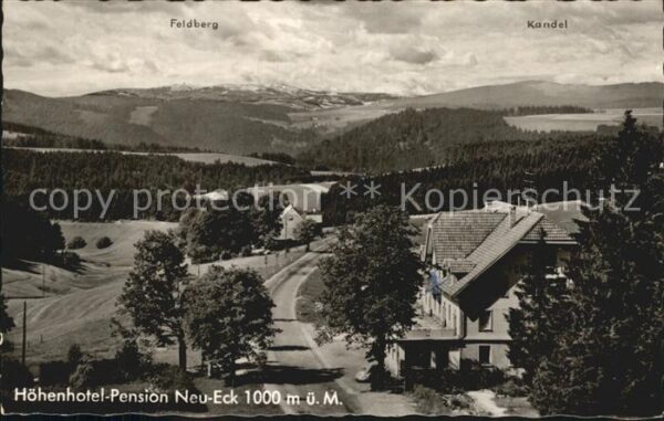 Furtwangen Höhen Pension Neu Eck Feldberg Kandel