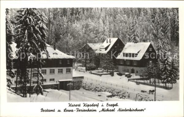 Kipsdorf Postamt und Lowa Ferienheim Michael Nie