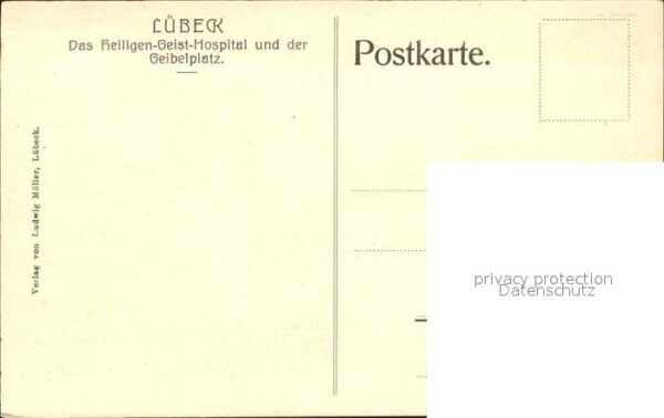 Luebeck Heilig Geist Hospital Geibelplatz – Bild 2