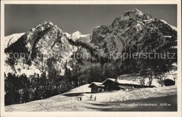 Berchtesgaden Alpengasthof Vorderbrand