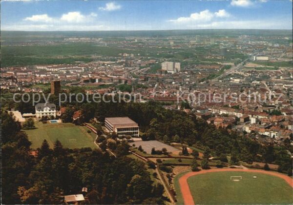 Karlsruhe Baden Sportschule Schöneck Fliegeraufnahme