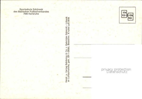Karlsruhe Baden Sportschule Schöneck Fliegeraufnahme – Bild 2