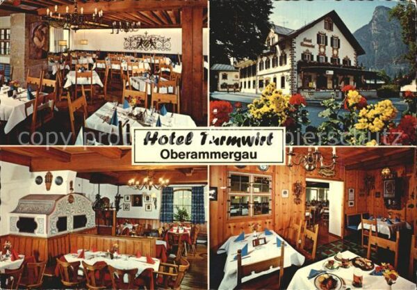 Oberammergau Hotel Turmwirt Gasträume