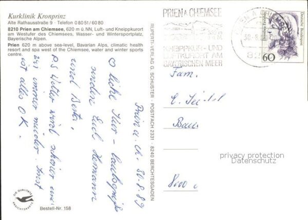 Prien Chiemsee Panorama Klinik Kronprinz – Bild 2