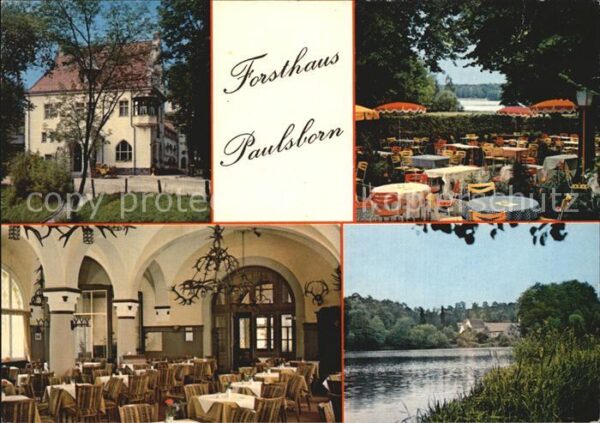 Berlin Hotel Restaurant Forsthaus Paulsborn Sp