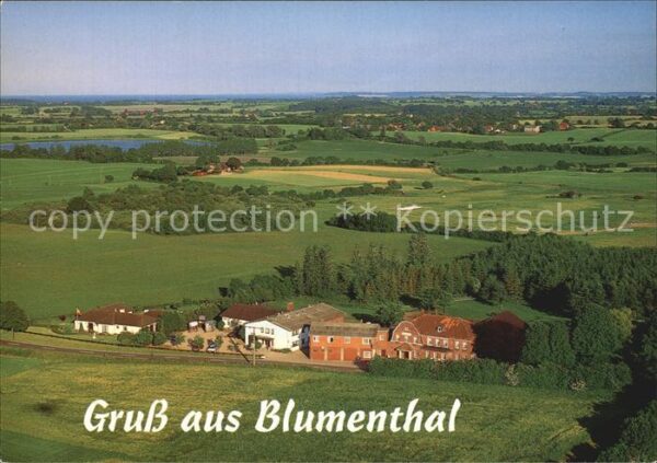 Holzdorf Eckernfoerde Gasthof Pension Blumenthal Fliegeraufna