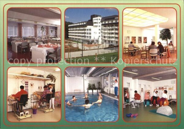 Berggiesshuebel Median Klinik Speisesaal Aufenthaltsrau