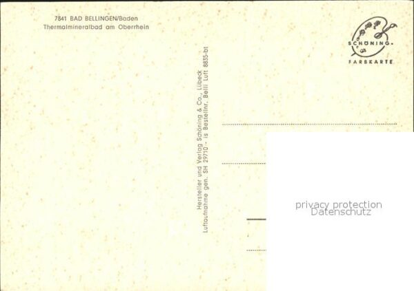 Bad Bellingen Thermalmineralbad Oberrhein Fliegeraufn – Bild 2