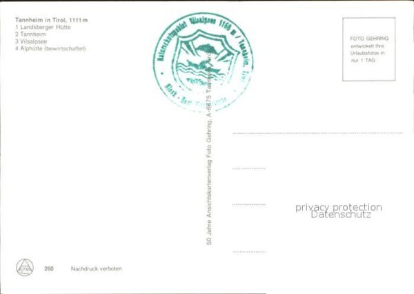 Tannheim Tirol Vilsalpsee Landsberger Hütte Alphütte – Bild 2
