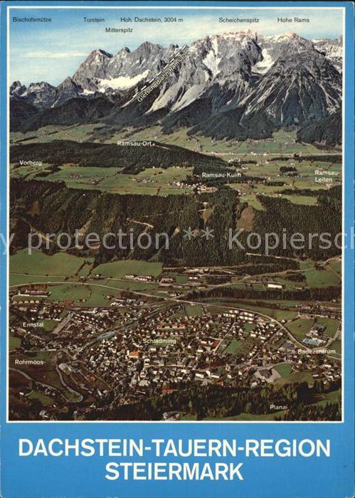 Dachstein Steiermark mit Planai Schladming Ramsau Fliegerauf