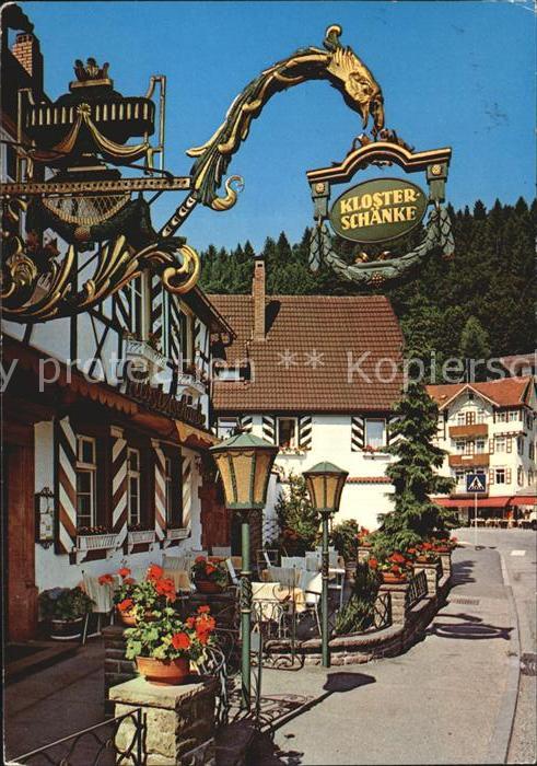 Bad Herrenalb Klosterschänke