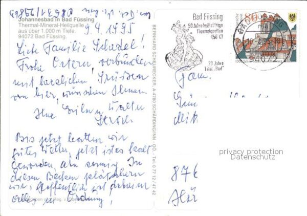 Bad Fuessing Johannesbad Fliegeraufnahme – Bild 2