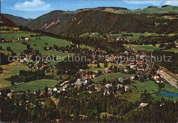 Hinterzarten Fliegeraufnahme